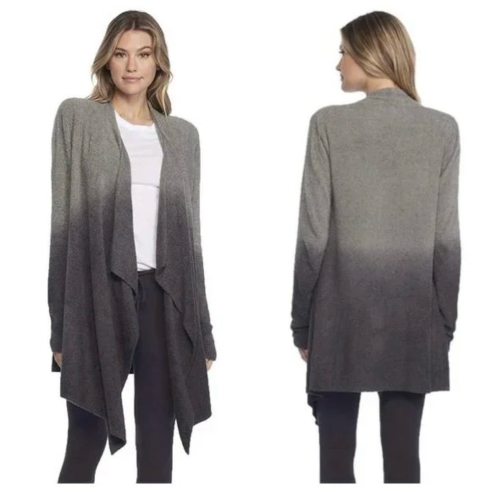 ✨Barefoot Dreams✨ Cozy Chic Lite Ombre Calypso Wrap Loden-Carbon Color Size S/M